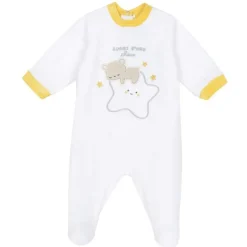 Tutine|Chicco Tutina Aperta Dietro Bianco