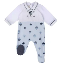 Tutine|Chicco Tutina Di Jersey Con Colletto E Mongolfiere