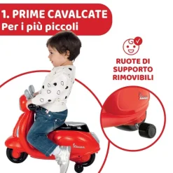Cavalcabili|Chicco Vespa Primavera Italia Rosso