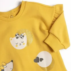 Vestiti|Chicco Vestito Con Volant Sulle Maniche